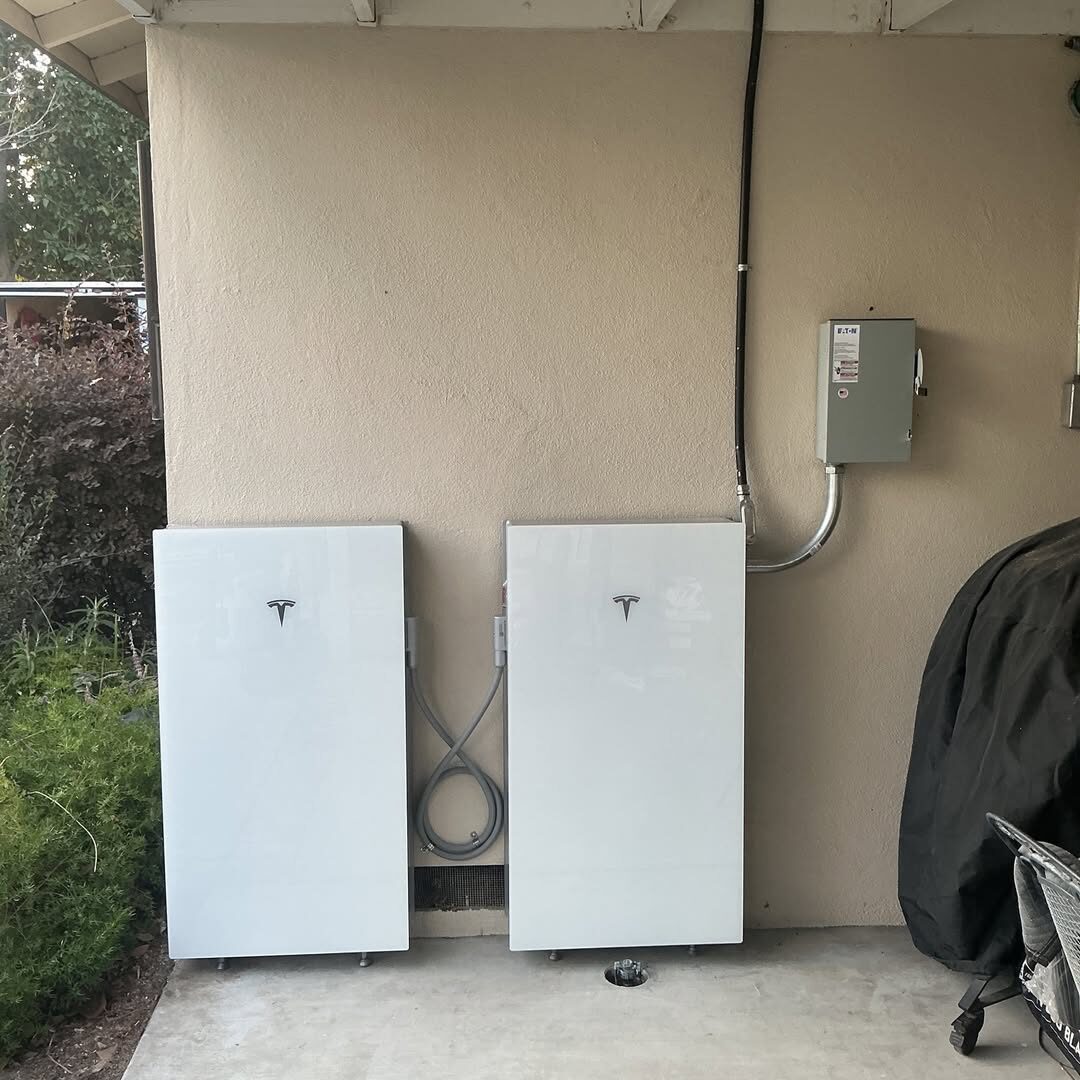 Dual Tesla Powerwall installation by Friendly Energy Solutions